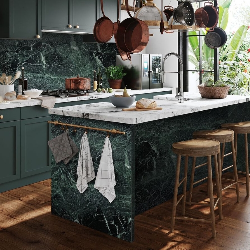 Modern kitchen design built on Surprise Granite Kitchen Remodel Calculator.