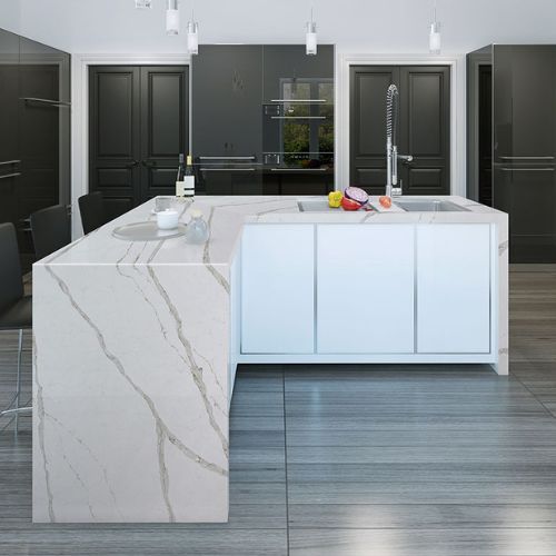 Arabescato Quartz scene 1
