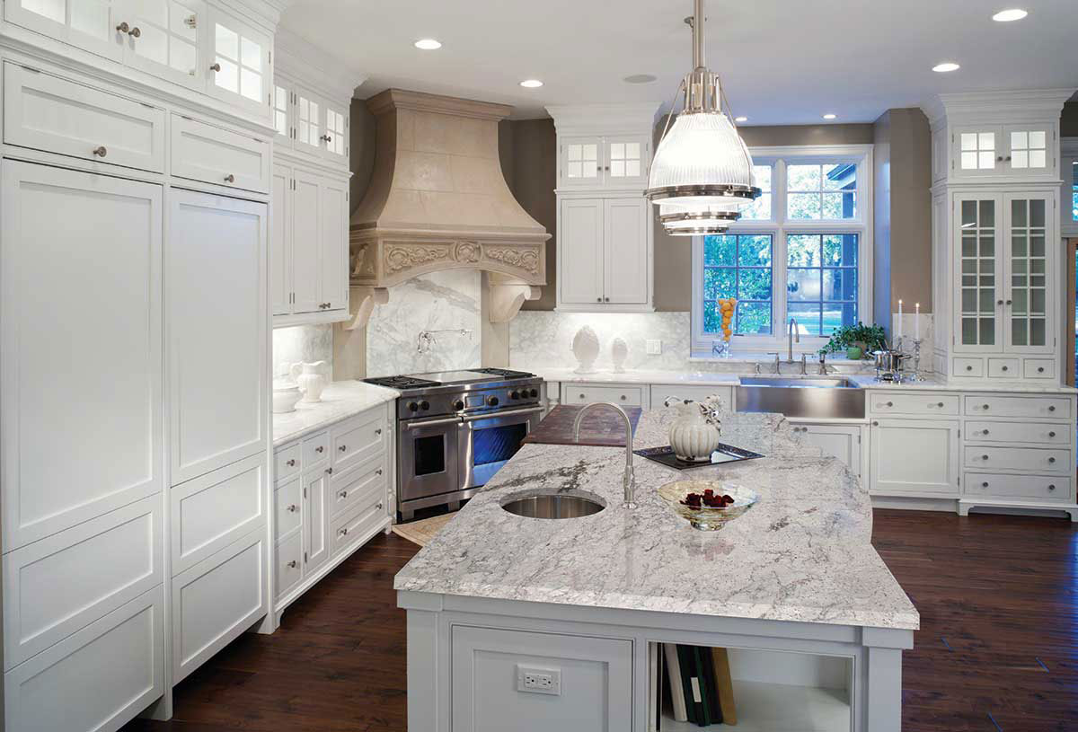 New River White Granite scene 4