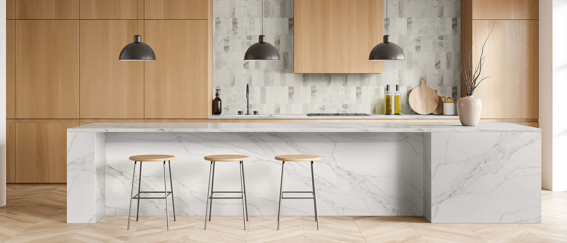 Calacatta Arezzo Quartz scene 4
