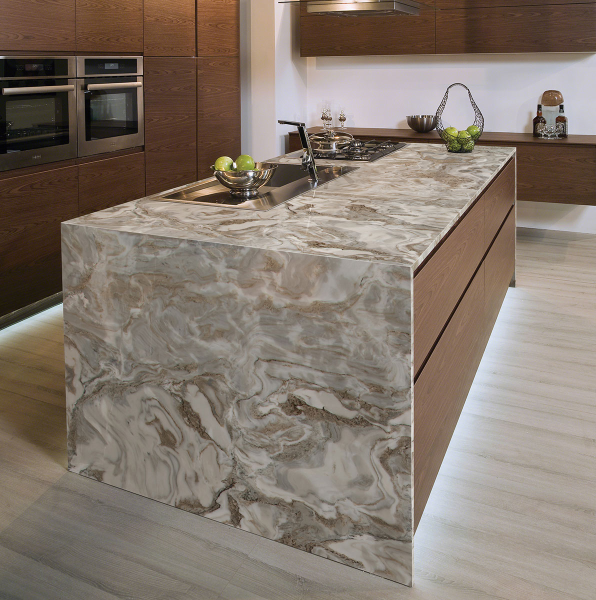 Avalanche White Marble scene 4