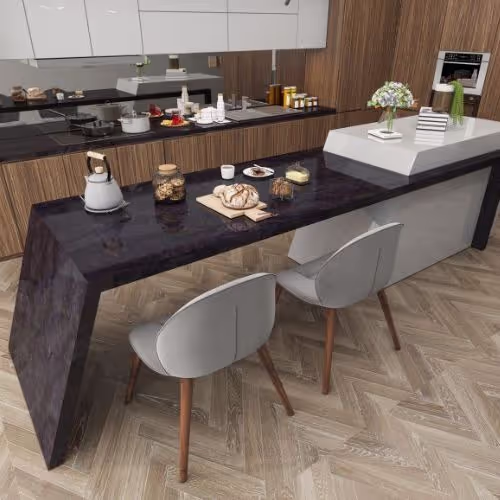 6456Ce4576Abb21Bf7Fbba9E Pental Quartz Surprise Granite Amadeus Kitchen Scene countertop sample