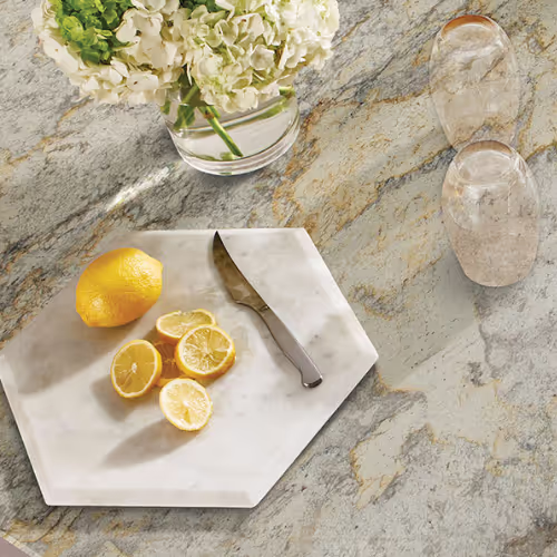 6456Ce4576Abb23310Fbbf43 Msi Surfaces Surprise Granite Aspen White Granite Kitchen%20Scene2 countertop sample