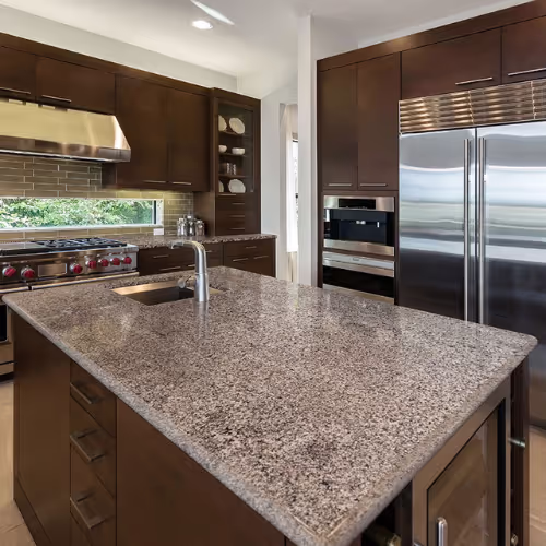 6456Ce4576Abb237B9Fbbf32 Msi Surfaces Surprise Granite Arctic Sand Granite Kitchen%20Scene countertop sample
