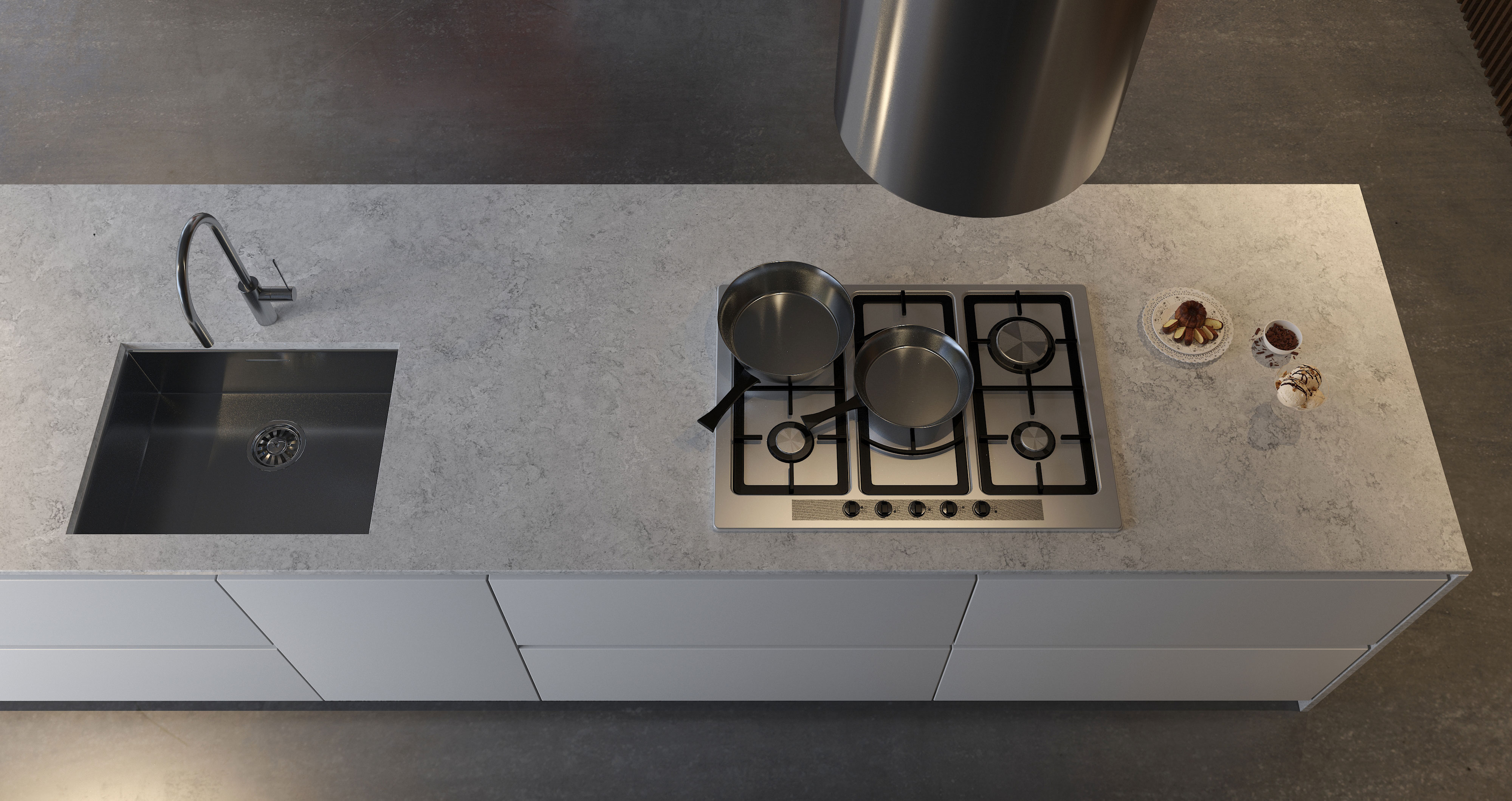 Nordic Grey Quartz scene 4