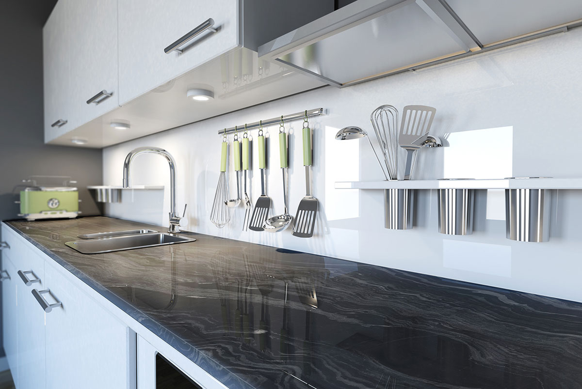 Fantasy Black Marble scene 4