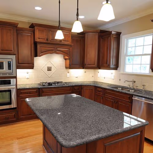 6456Ce4576Abb26332Fbc144 Msi Surfaces Surprise Granite Azul Platino Granite Kitchen%20Scene countertop sample
