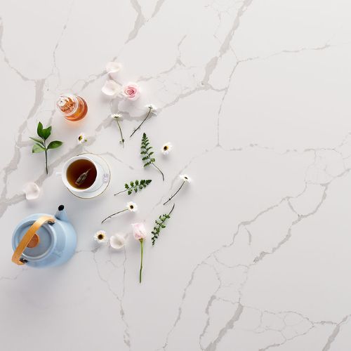 New Calacatta Laza Quartz scene 1