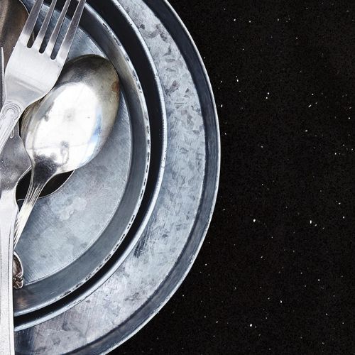 Sparkling Black Quartz scene 1
