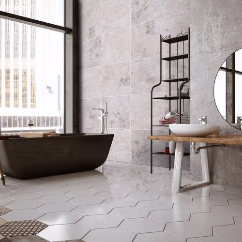 6456Ce4576Abb275E3Fbbecc Msi Surfaces Surprise Granite Tundra Gray Marble Bathroom%20Scene1 countertop sample