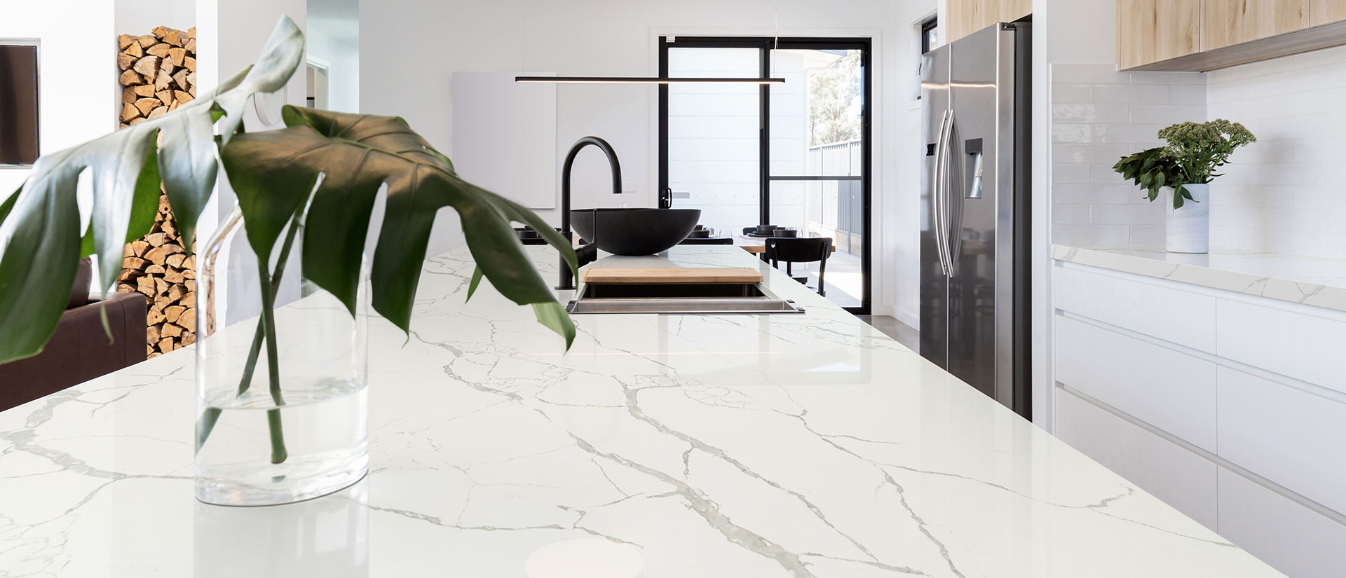 Calacatta Haze Quartz scene 4