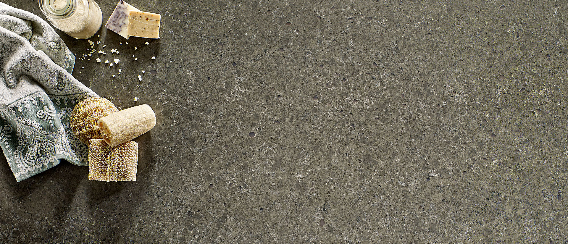 Babylon Gray Concrete Quartz scene 4