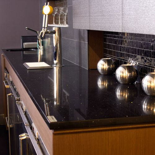 Sparkling Black Quartz scene 1