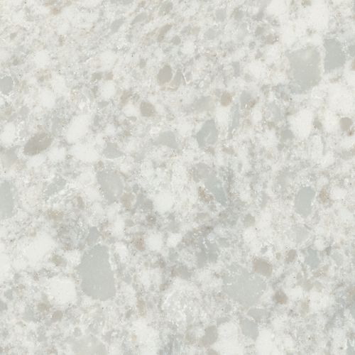 White Pearl Quartz slab