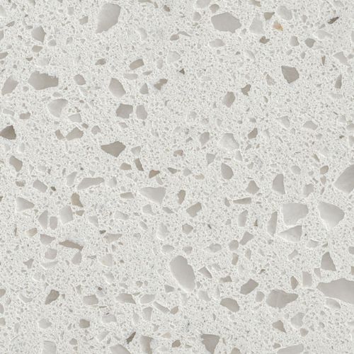 Iced White Quartz slab