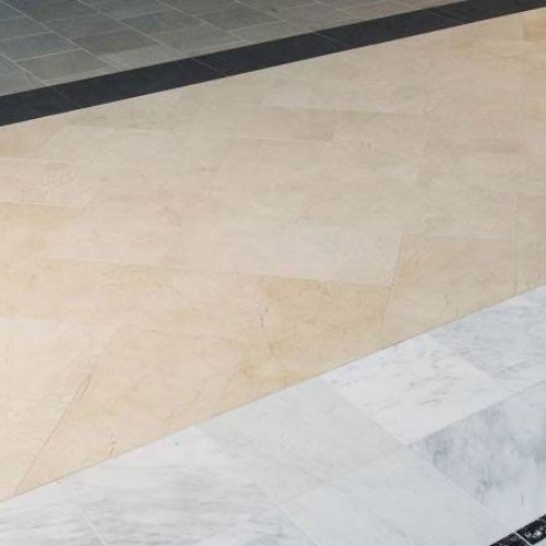 Crema Marfil Select Marble scene 1