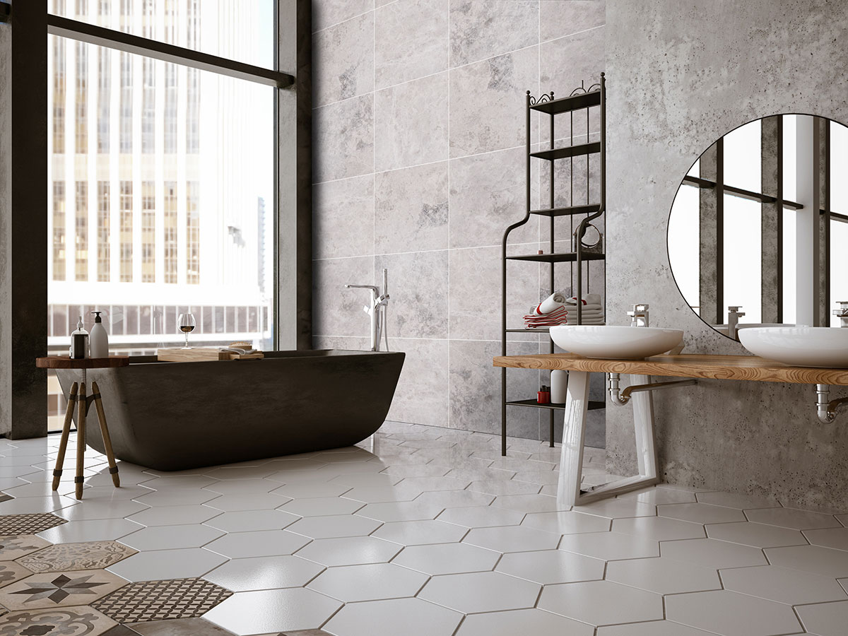 Tundra Gray Marble scene 3