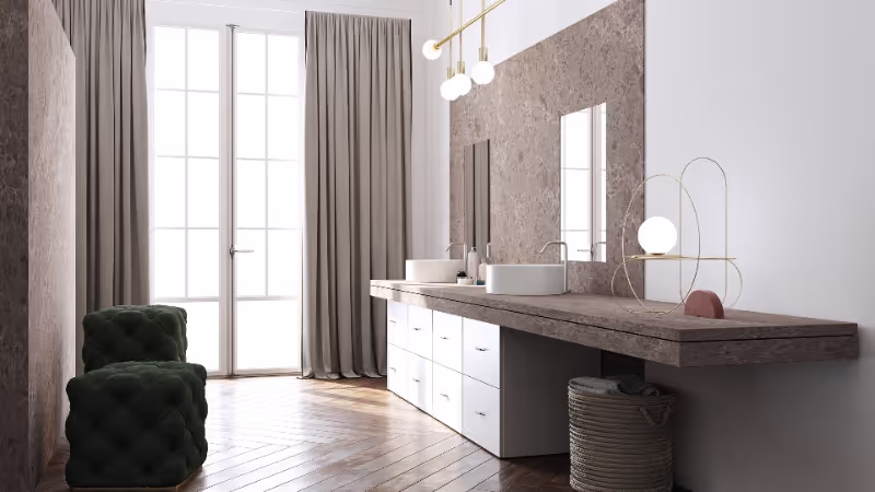 Bathroom remodeling project