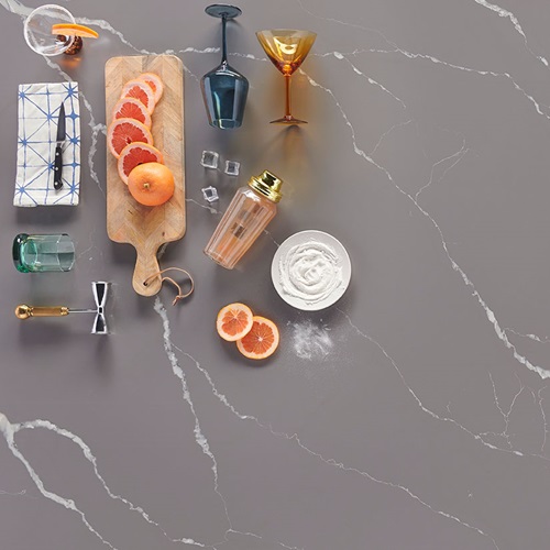Calacatta Laza Grigio Quartz scene 1