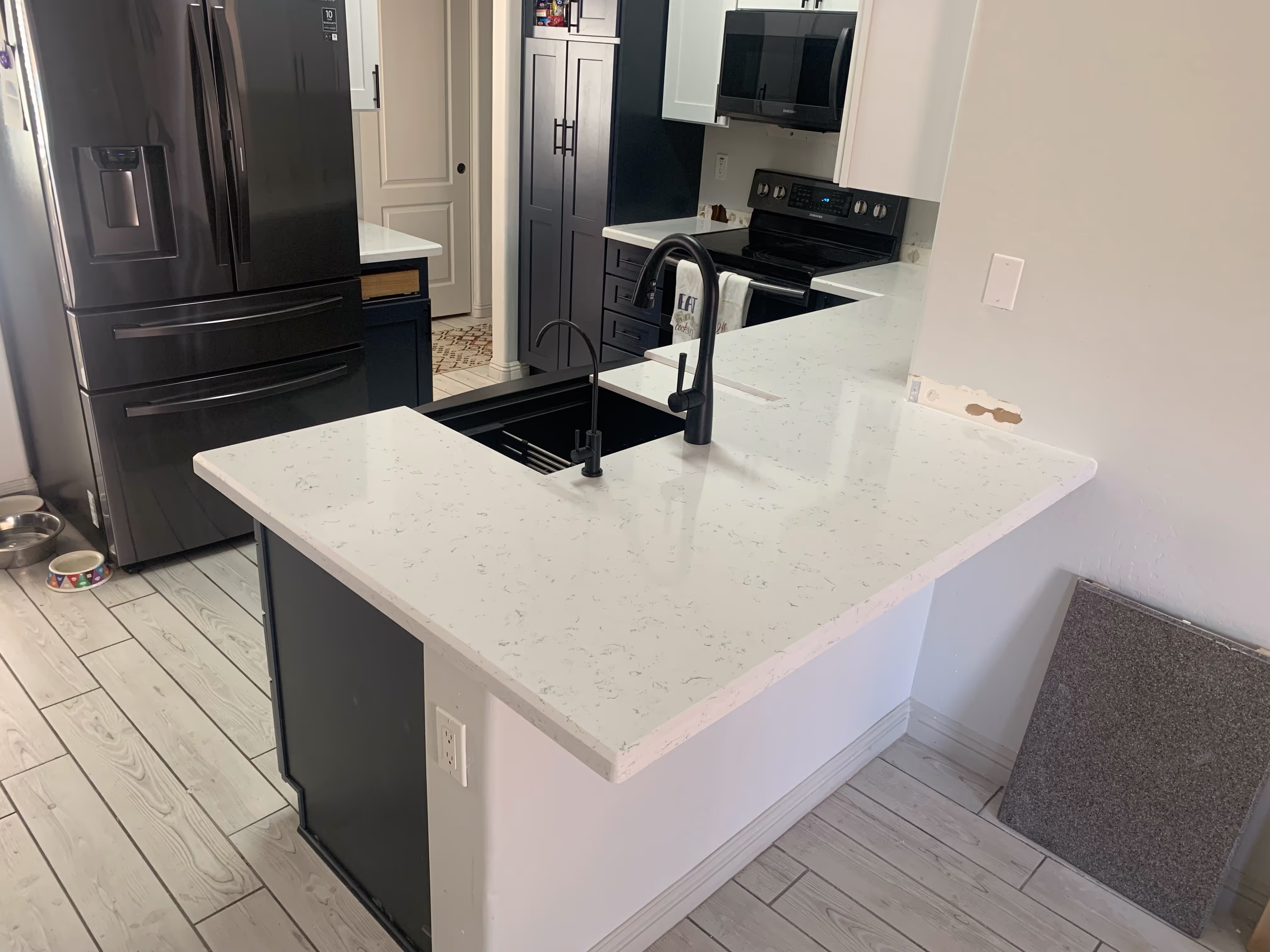 Kitchen remodeling project