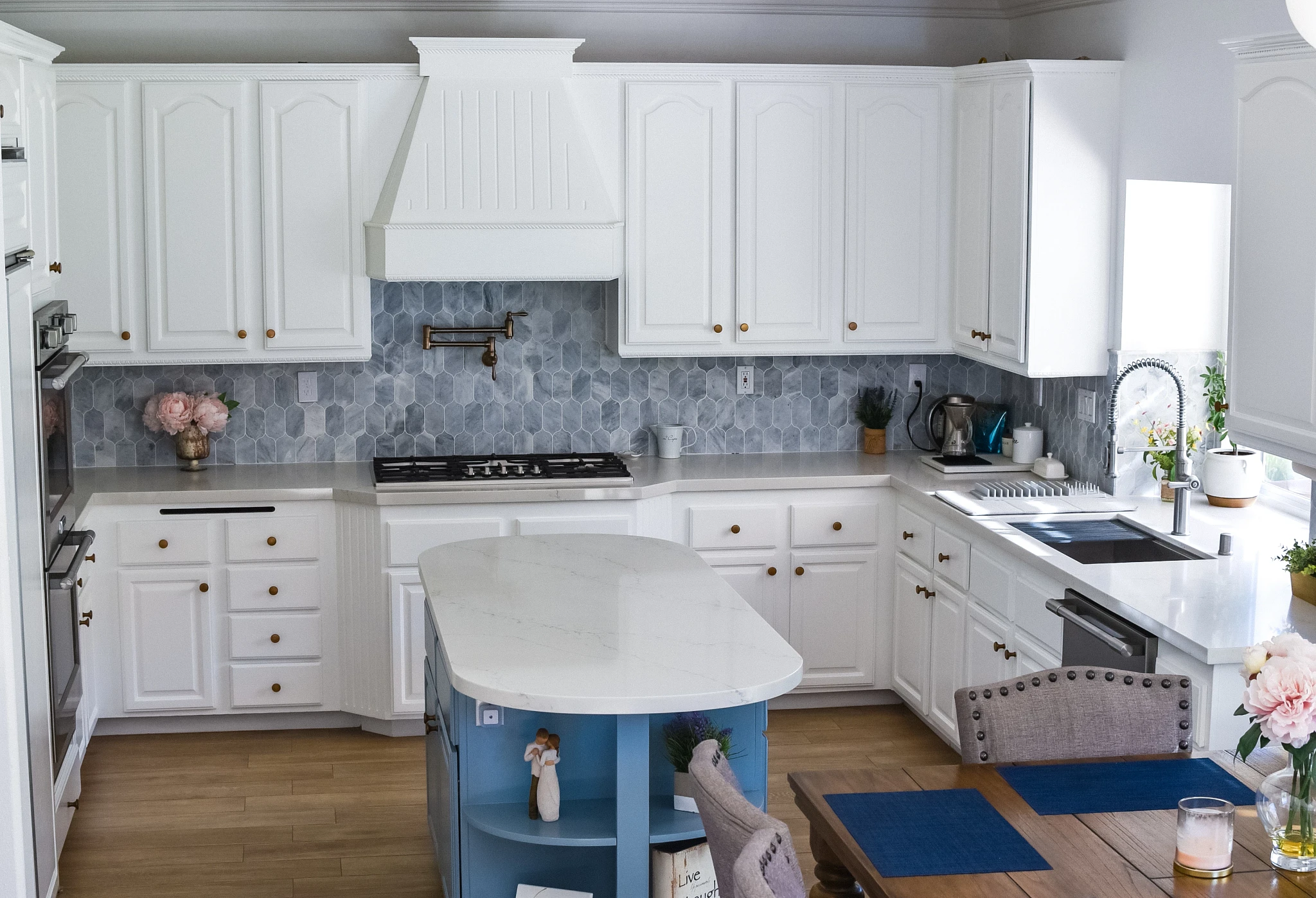 Arabescato Como Quartz scene 4