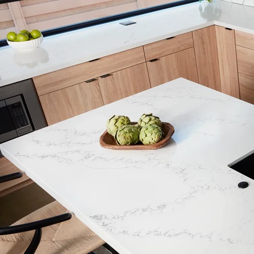 Arabescato Como Quartz scene 1