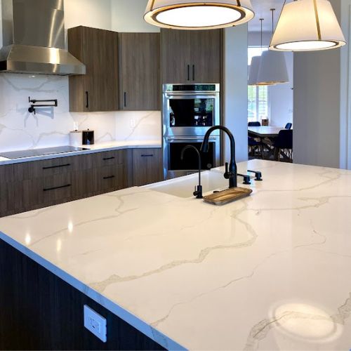 Calacatta Gold Quartz scene 1