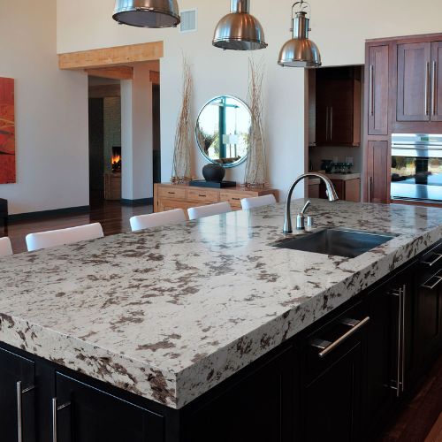 White Splendor Granite scene 1