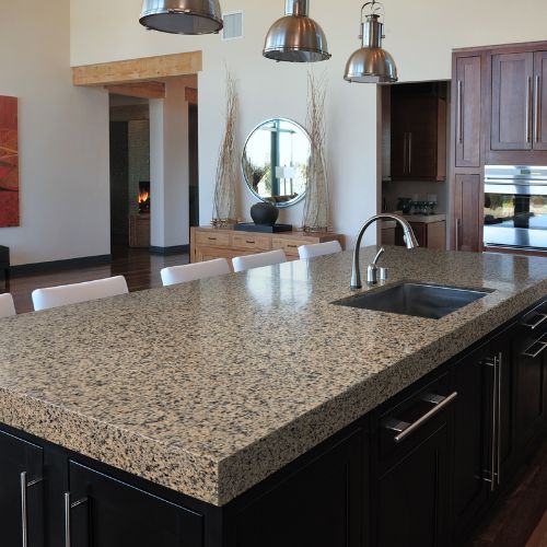 Iberian Sunset Granite scene 4