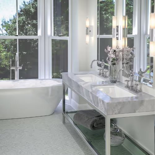 Bathroom remodeling project