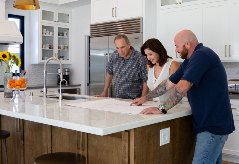 Kitchen remodeling project